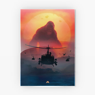 King Kong Collection Metal Poster-Combo