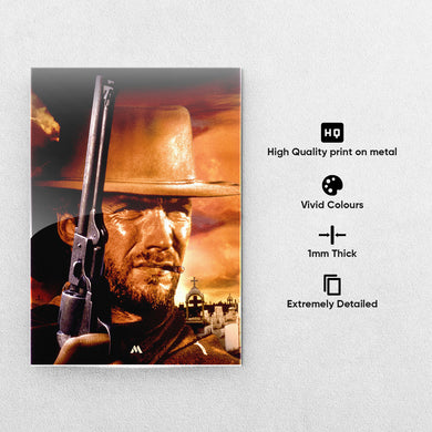 Clint Eastwood Collection Metal Poster-Combo