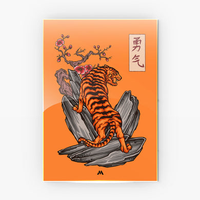 Japanese Shinto Art Collection Metal Poster-Combo