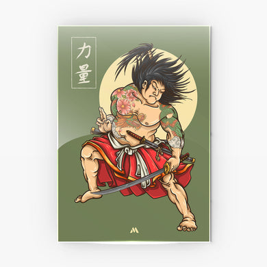 Japanese Shinto Art Collection Metal Poster-Combo