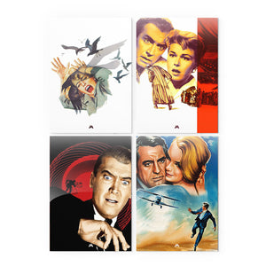 The Hitchcock Collection Metal Poster Combo