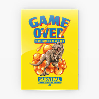 Retro Pixel Art Collection Metal Poster-Combo