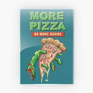 Retro Pixel Art Collection Metal Poster-Combo