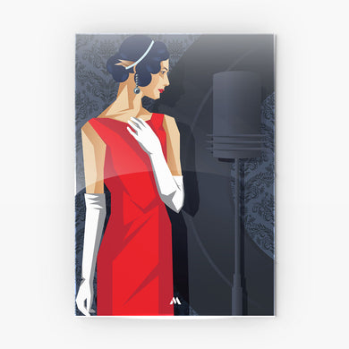 Art Deco Collection Metal Poster-Combo