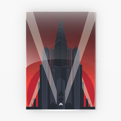 Art Deco Collection Metal Poster-Combo
