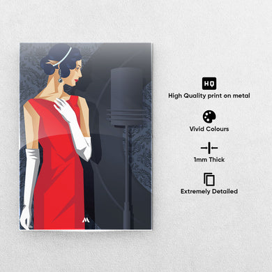 Art Deco Collection Metal Poster-Combo