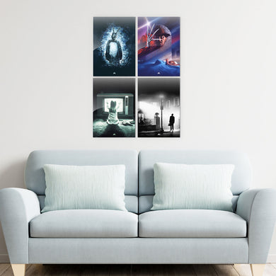 Horror Movie Collection Metal Poster-Combo