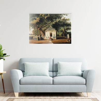 Sacred Tree of Hindus [Thomas Daniell] Metal-Poster