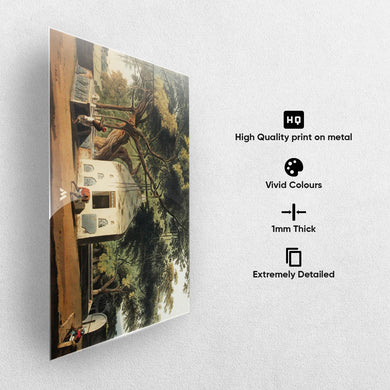 Sacred Tree of Hindus [Thomas Daniell] Metal-Poster