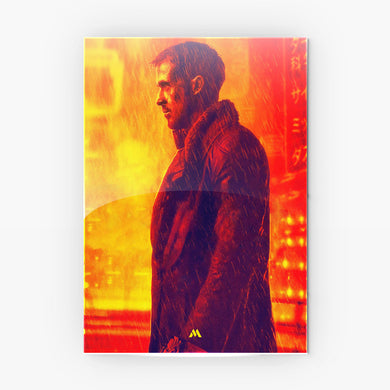 Blade Runner-The Future is Bleak Metal-Poster