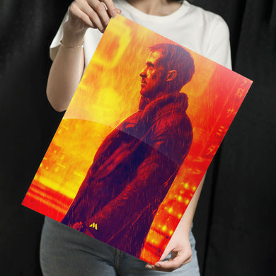 Blade Runner-The Future is Bleak Metal-Poster