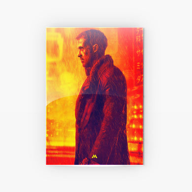 Blade Runner-The Future is Bleak Metal-Poster