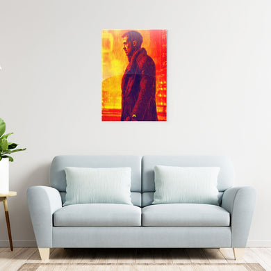 Blade Runner-The Future is Bleak Metal-Poster