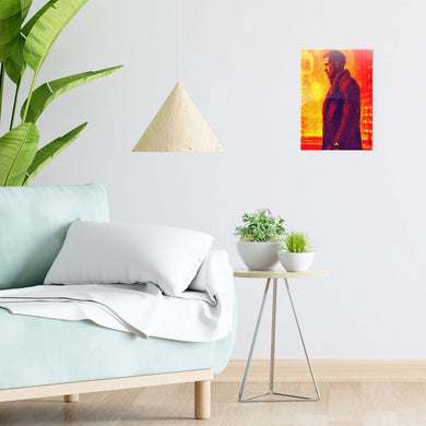 Blade Runner-The Future is Bleak Metal-Poster