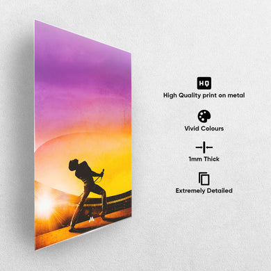 Bohemian Rhapsody-Champions Metal-Poster