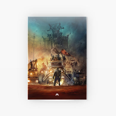 Mad Max-A World Gone Mad Metal-Poster