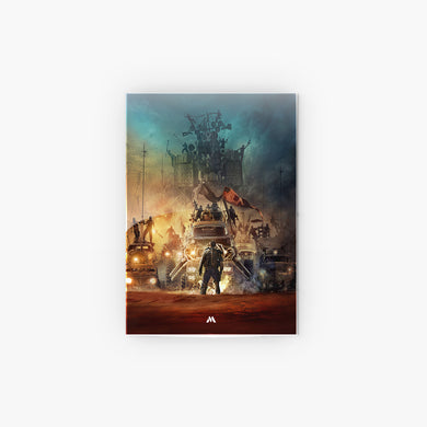 Mad Max-A World Gone Mad Metal-Poster