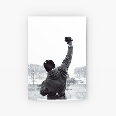 Rocky-Training Montage Metal-Poster