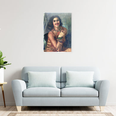 Self Portrait [Amrita Sher Gil] Metal-Poster