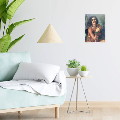 Self Portrait [Amrita Sher Gil] Metal-Poster