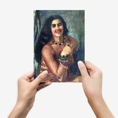 Self Portrait [Amrita Sher Gil] Metal-Poster