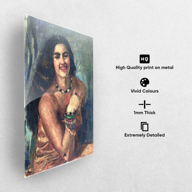 Self Portrait [Amrita Sher Gil] Metal-Poster