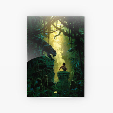 The Jungle Book-Mowgli and Bagheera Metal-Poster