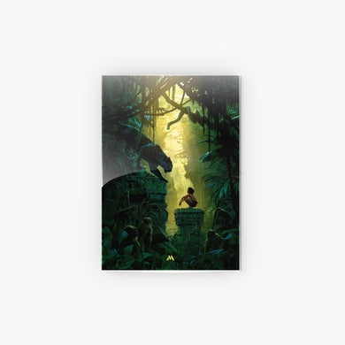 The Jungle Book-Mowgli and Bagheera Metal-Poster