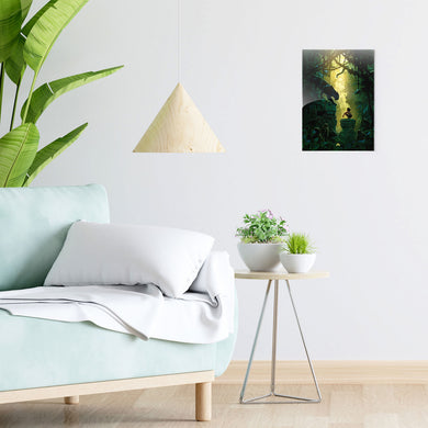 The Jungle Book-Mowgli and Bagheera Metal-Poster