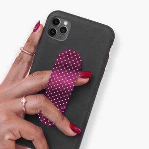 Polka Dots in Purple Phone Slider