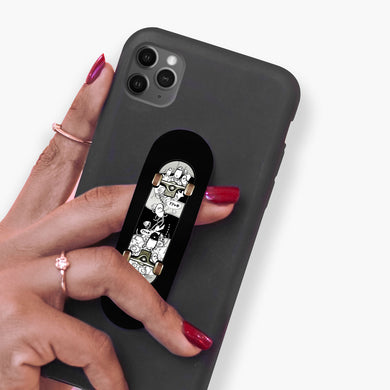 Graffiti Filled Skateboard Phone Slider