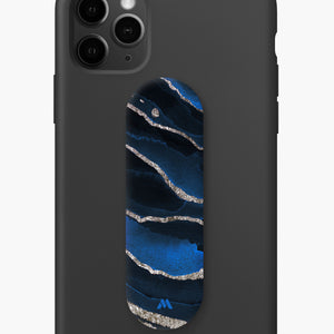 Shimmering Sands Blue Marble Phone Slider