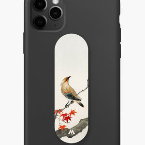 Japanese Plague bird On Maple (Ohara Koson) Phone Slider