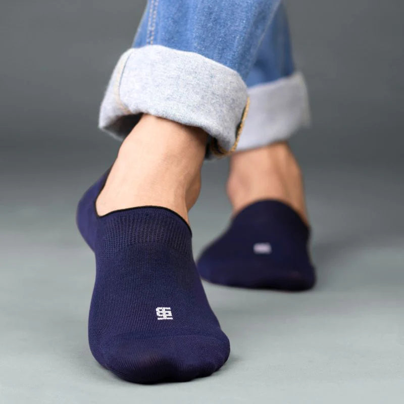 Royal Blue No-Show Socks from SockSoho – Myxtur