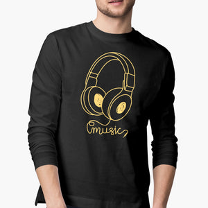 Music Unplugged Full-Sleeve-T-Shirt