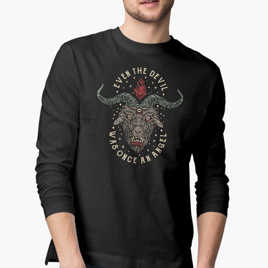 Even the Devil was once an Angel Full-Sleeve-T-Shirt