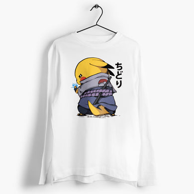 Pikachu Sasuke Full-Sleeve T-Shirt