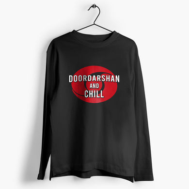 Doordarshan And Chill Full-Sleeve-T-Shirt