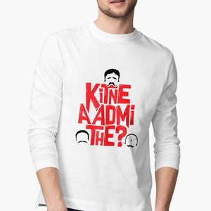 Kitne Aadmi The Full-Sleeve-T-Shirt