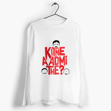 Kitne Aadmi The Full-Sleeve-T-Shirt