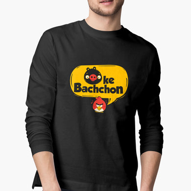 Angry Birds Cursing Full-Sleeve-T-Shirt