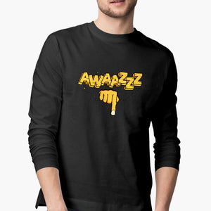 Awaazzz Neeche Full-Sleeve-T-Shirt