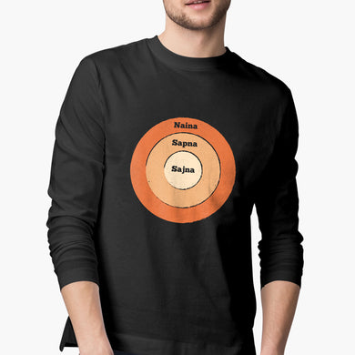 Nainon Mein Sapna Sajna Himmatwala Full-Sleeve-T-Shirt