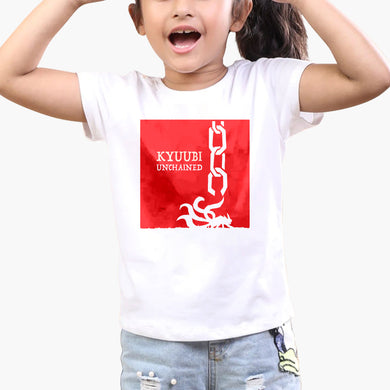Kyuubi Unchained Round-Neck Kids T-Shirt