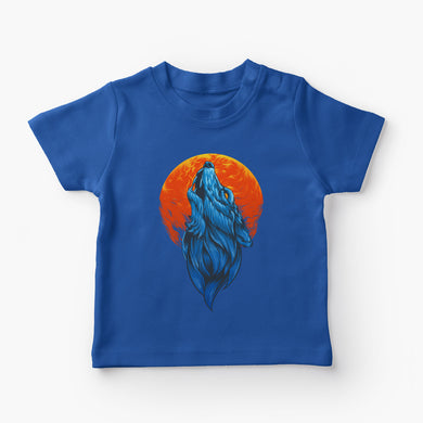 Howl at the Moon Round-Neck Kids T-Shirt