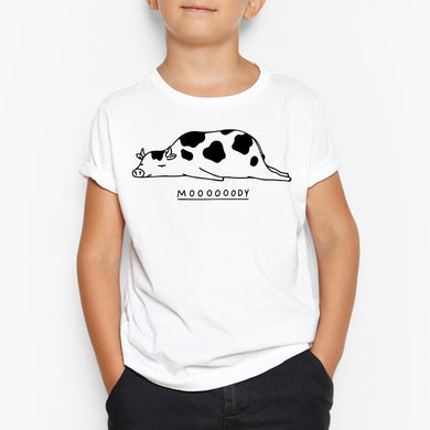 Moooody Round-Neck Kids T-Shirt