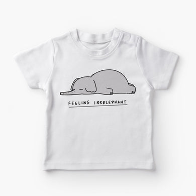 Feeling Irrelephant Round-Neck Kids T-Shirt