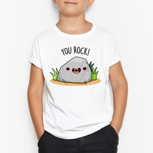 You Rock Round-Neck Kids-T-Shirt