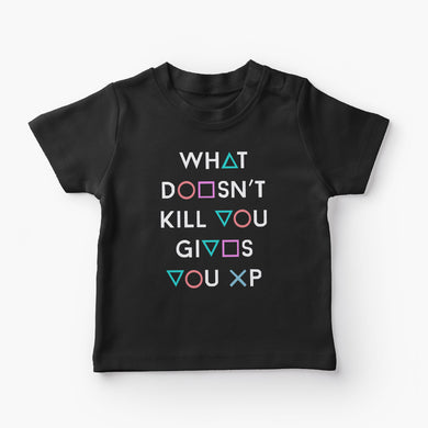 Gives you XP (Light) Round-Neck Kids T-Shirt