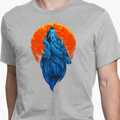 Howl at the Moon Round-Neck Unisex-T-Shirt